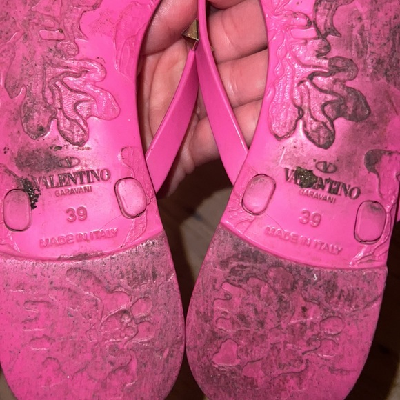 Valentino Garavani rockstud rubber thong - Picture 4 of 4